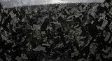 Forged carbon fiber texture with black chaotic marble pattern for automotive design