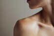 © Andrii Zastrozhnov - Female shoulder and neck close-up with freckles on light skin tone