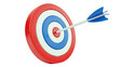 © rama - Arrow hitting the bullseye on a target