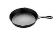 © soem - A black cast iron skillet with a handle on a png transparent