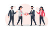 © Harry - Business partnership, teamwork, and collaboration, giving heart symbol