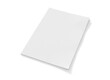 © sdecoret - Magazine cover isolated on transparent background. Cut out blank brochure mockup 3D rendering