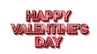 © Mizanur - Happy Valentine's Day festive greeting with red text