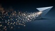 © TensorSpark - Paper plane launching with sparkling digital trail, symbolizing digital adoption and seamless technology onboarding.