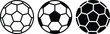 © candysartistry - Soccer ball progression illustration