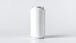 © Matthew - A clean, white beverage can with condensation droplets against a minimalistic background