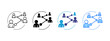 © Ifanicon - Network icon set multiple style collection