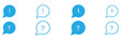 © Top - information icon set. info button. info symbol flat style. Information icon collection. Info icons Info Point Icon Black. Help Logo. Info simple set vector icon