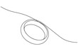 © AbdulMannan - A minimalist continuous line drawing of a wedding ring. This elegant line art is perfect for wedding invitations and jewelry branding.