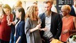 © Rawpixel.com - Group of diverse people socializing at a party, holding wine glasses. Men and women chatting, enjoying drinks, and mingling in a lively atmosphere. Corporate party drinking and networking.