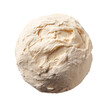 © Creative-Touch - Close-up of fresh raw dough ball, top view, isolated on white, png
