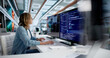 © Andrey Popov - Skilled Female Software Developer Leading Coding Team