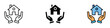© Graphinest - Safe home icon vector. home security, protection, and real estate symbol. vector illustration.