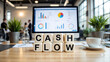 © Alexandr Peers - Cash flow management for business finance planning with liquidity control, revenue and expense tracking, supporting budgeting forecasts and payment scheduling for accounting reporting