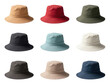 © Ева Поликарпова - A collection of various hats in different colors and styles