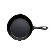 © MdBayzed - Empty cast iron frying pan with handle on white background transparent background