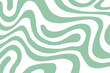 © PRODIP - A mint green and white abstract wavy pattern design with smooth flowing lines and curves on a plain background