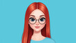 © Itachi - A young woman with long red hair