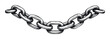 © Pro Designs - Secure interlocking metal chain with a vintage engraved line drawing style providing a powerful visual for concepts of strength, unity, restriction, and industrial applications.