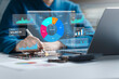 © Deemerwha studio - Investor use Strategy of diversified investment for managing portfolio. Asset management and rebalance, accounting and finance report concept.