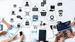 © InfiniteFlow - BOPIS combines online shopping with in-store pickup. BOPIS model improves retail efficiency, enhance customer shipping experience, and supports brand the BOPIS strategy option in e-commerce. Funnel