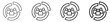 © ArtisticAura - Customer Demographics  Icon Set Different Style Collection