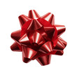 © jahanarabegum7973 - A Shiny Red Gift Bow with Multiple Loops and Petals isolated on a transparent background red bow gift wrap
