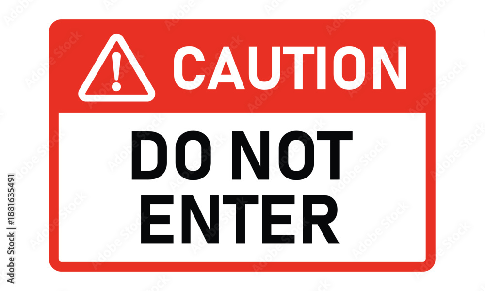 Restricted Entry Sign, Authorized Personnel Only Warning, No Entry ...
