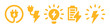 © GiftBosx - Set of energy symbol icons vector illustration