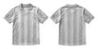 © Elsandro - Light Gray Football Jersey Mockup Front and Back