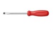 © Abdul - A red-handled screwdriver with a silver metal shaft on transparent background