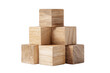 © Sawyer0 - Stack of wooden blocks arranged as a stepped tower with light natural wood grain, crisp edges, and realistic shading between each block isolated on transparent background.