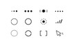 © Olena - Ring cue dots loading vector icon waiting minimalist hint loader subtle