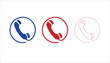 © creative design  - phone icon flat style vector. telephone sign and symbol. contact us