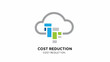 © Sarti Nilawati - Cost Reduction Cloud Computing Logo Design.