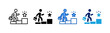 © Anneyra - career icon set multiple style collection