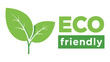 © Rian - a green leaf and the word eco with friendly text below