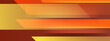 © SyahCreation - Sophisticated background with horizontal overlapping shapes in warm orange gold and dark brown tones with motion lines