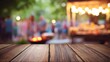 © decorator - Summer barbecue watercolor illustration warm wood planks evoke festive gatherings and inviting outdoor moments