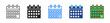 © siti - Leave Request Icon Set Multiple Style Collection