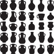 © jahida3 - set of vases icon set