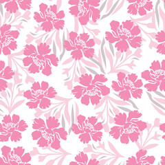  Ditsy floral seamless pattern. Small little flower pattern background. Repeat pattern. Ditsy print. Liberty style. Botanic surface design. Ditsy floral for fashion, texture, fabric, wallpaper, decor