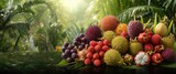 Asian Tropical Fruits in Their Peak Season