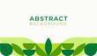 © colonyro - Abstract geometric nature green background design. Modern Green Layout for Presentation, Banner, Brochure, Flyer, Poster. Vector templates