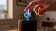 © Saiful - Smart Speaker with Holographic Volume Icon