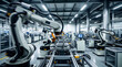 © Kunwer Studio - Robotic Arm Automation in Smart Factory with Motion Blur, Symbolizing AI-Driven Industry 4.0 Manufacturing and Future Enterprise Efficiency
