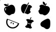 © KHATUN - Bold apple glyph icons vector collection for branding and digital design