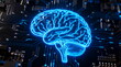 © duyina1990 - Digital Brain Representation on Circuit Board for Technology Innovation
