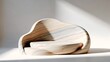 © RDR - 3D podium with natural stone texture creating an organic and earthy stage for eco and lifestyle products.