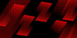 © adi mustofa - Abstract red and black background with diagonal gradient shapes